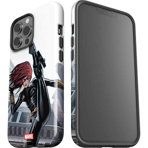 Marvel Black Widow High Kick iPhone 15 Pro Max Impact Case